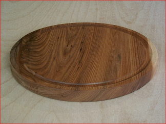 Wooden plate 22cm