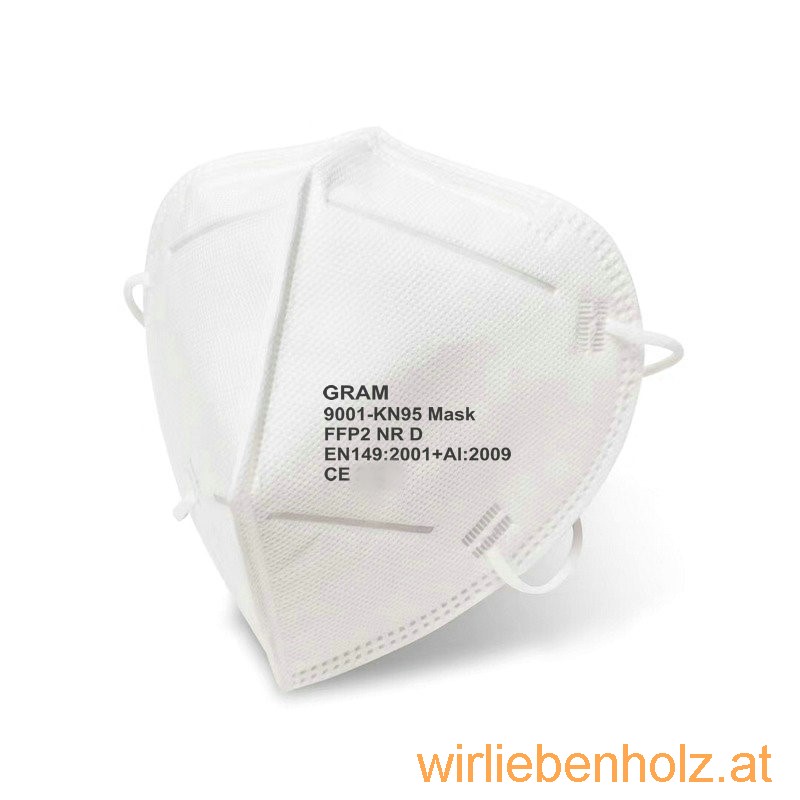 Atemschutzmaske FFP2 KN95 CE Feinstaubmaske 