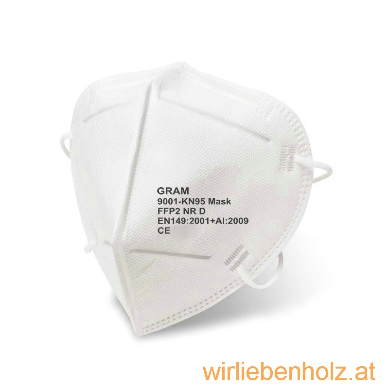 masque anit poussiere kn95 ffp2 95 % filtration
