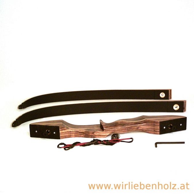 Hunting bow take down black