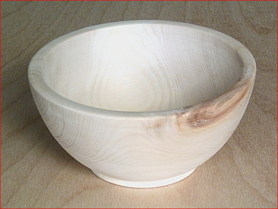 Wooden bowl various diameters