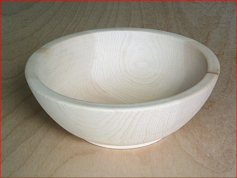 Wooden bowl various diameters