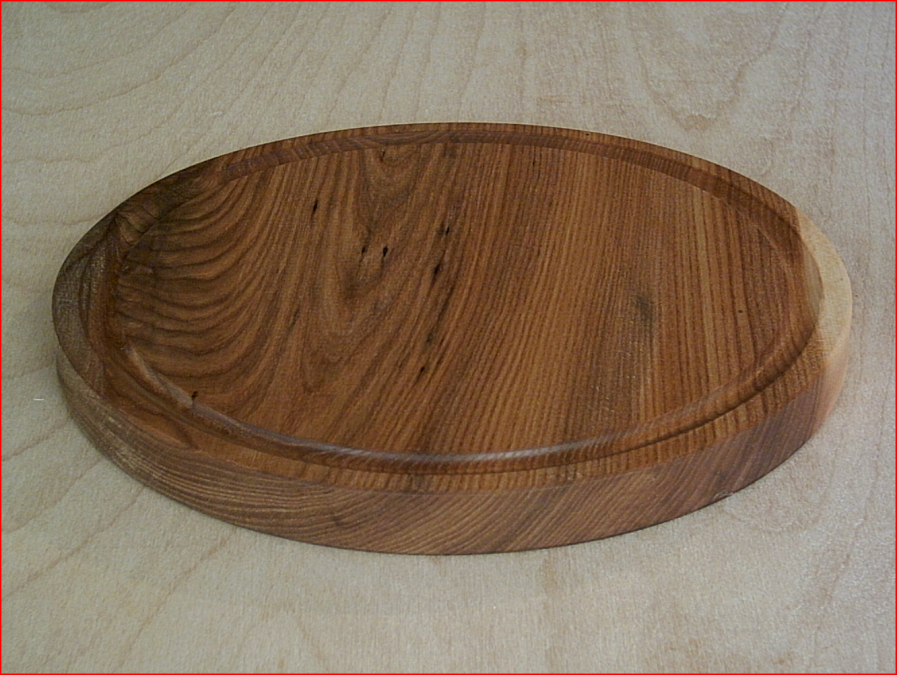 Assiette en bois 26cm