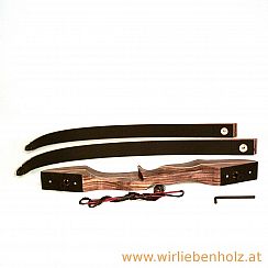 Hunting bow take down black