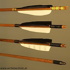 Bamboo Arrows Traditionally